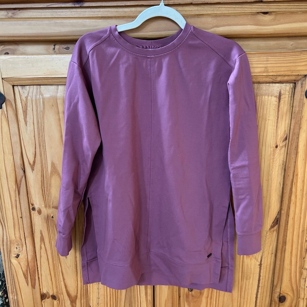 Lole Top Pullover Long Sleeve Purple Viscose/Nylon Women's Size XS‎